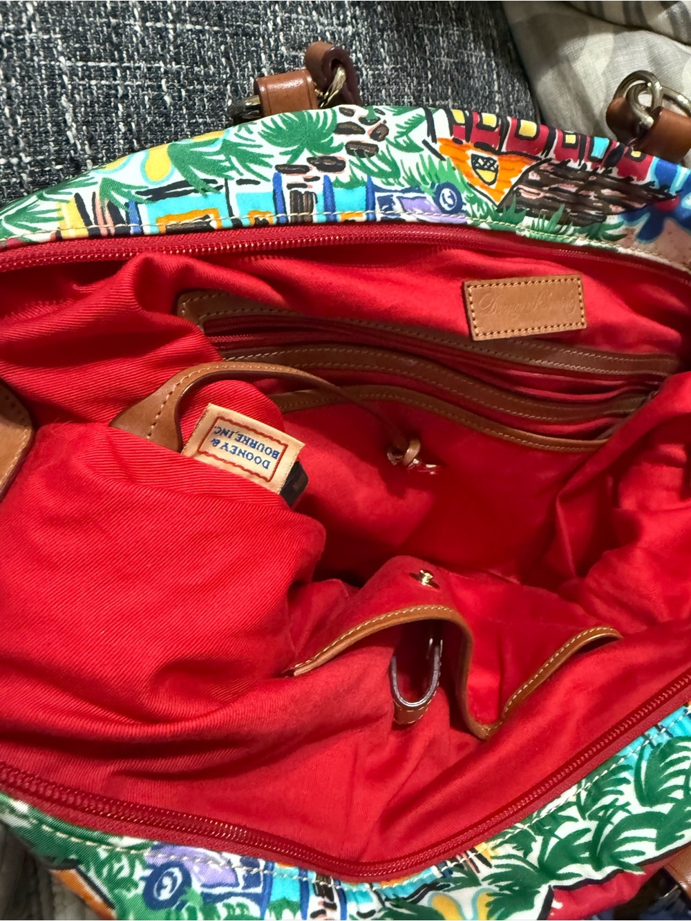 Dooney & Bourke Tropical Island Erica Shoulder Bag - Picture 7 of 10